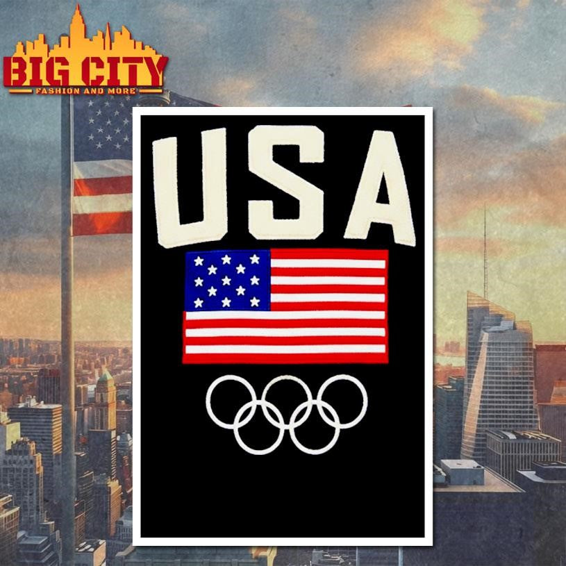 Team Usa Olympic Gold 2026 Usa Flag Shirt