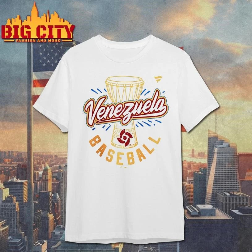 Team Venezuela Baseball Fanatics 2026 World Baseball Classic Champions Trophy Shirt