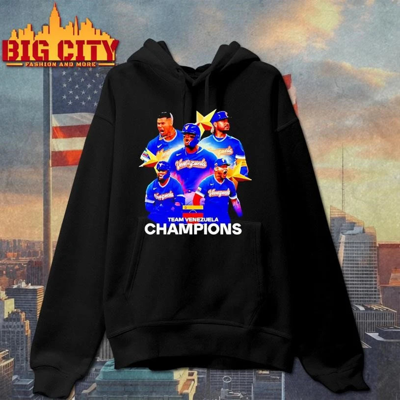 Team Venezuela baseball 2026 WBC Champions graphic T Shirt