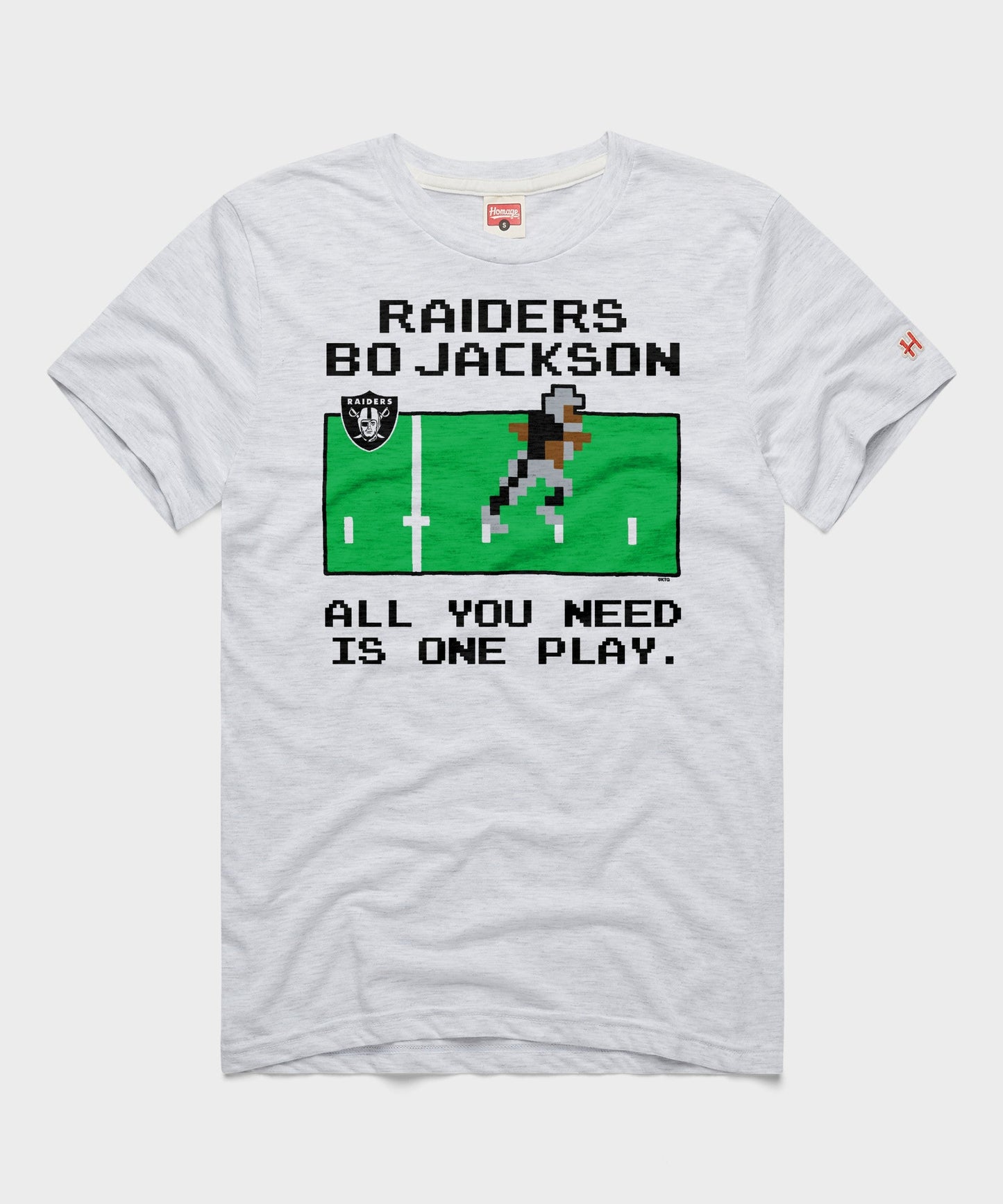Tecmo Bowl Raiders Bo Jackson One Play