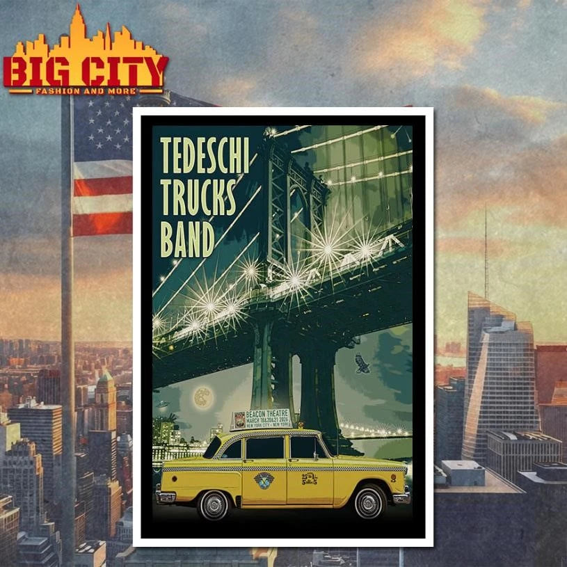 Tedeschi Trucks Band At Beacon Theatre On March 18-21 2026 Poster