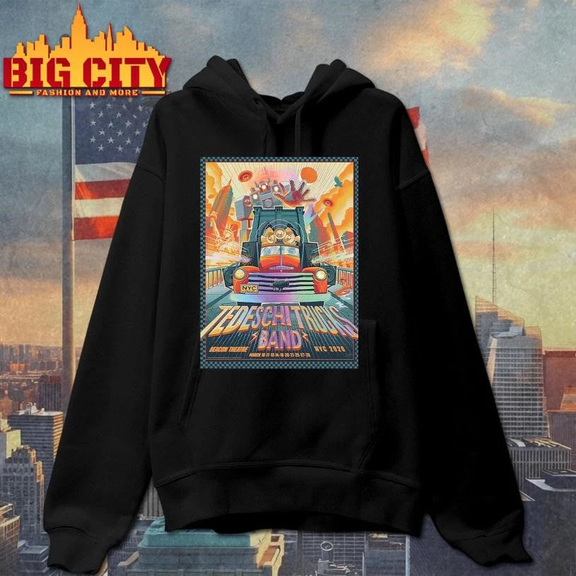 Tedeschi Trucks Band New York 2026 Tour Poster At Beacon Theatre On March 2026 Shirt