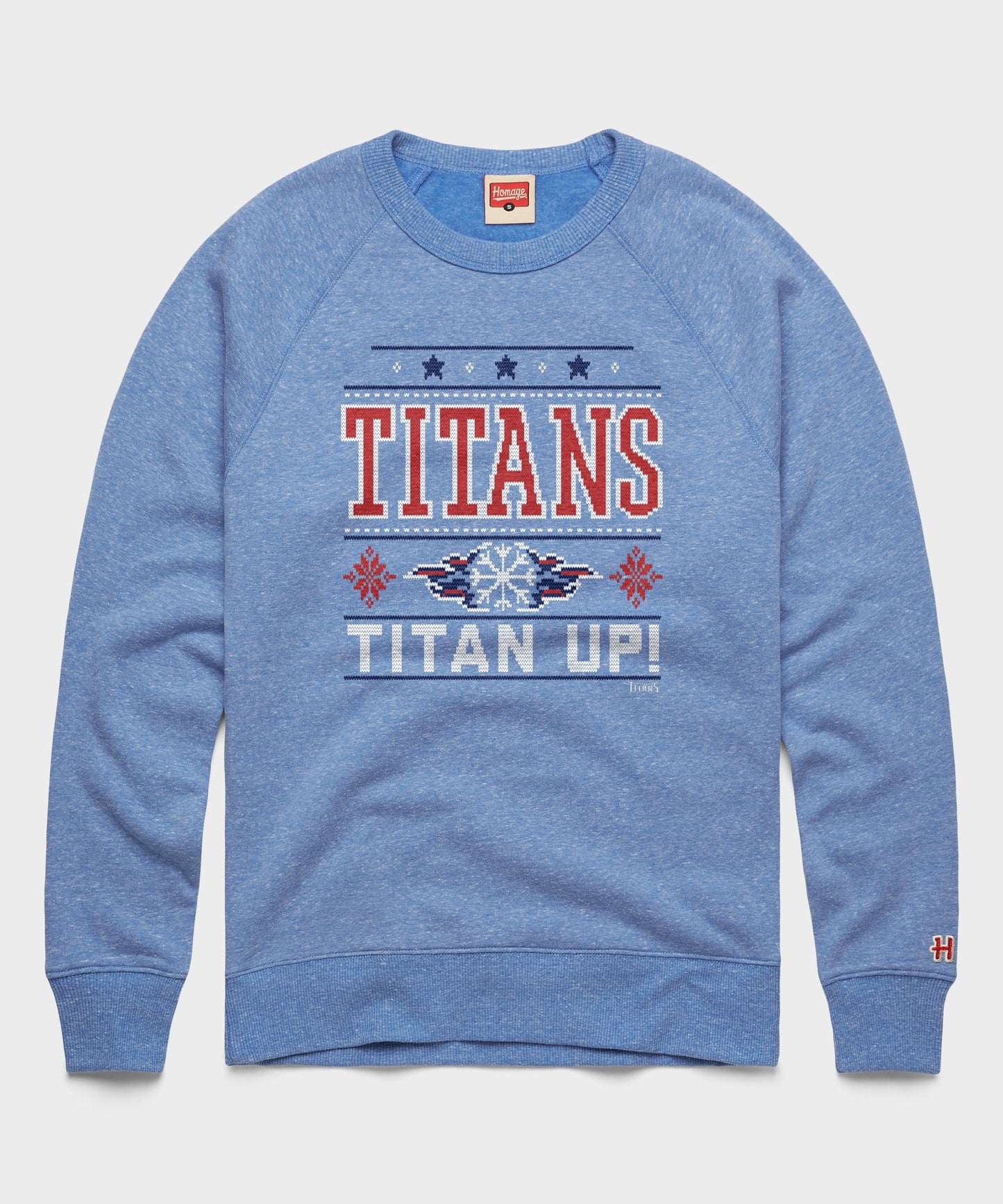 Tennessee Titans Holiday Crewneck