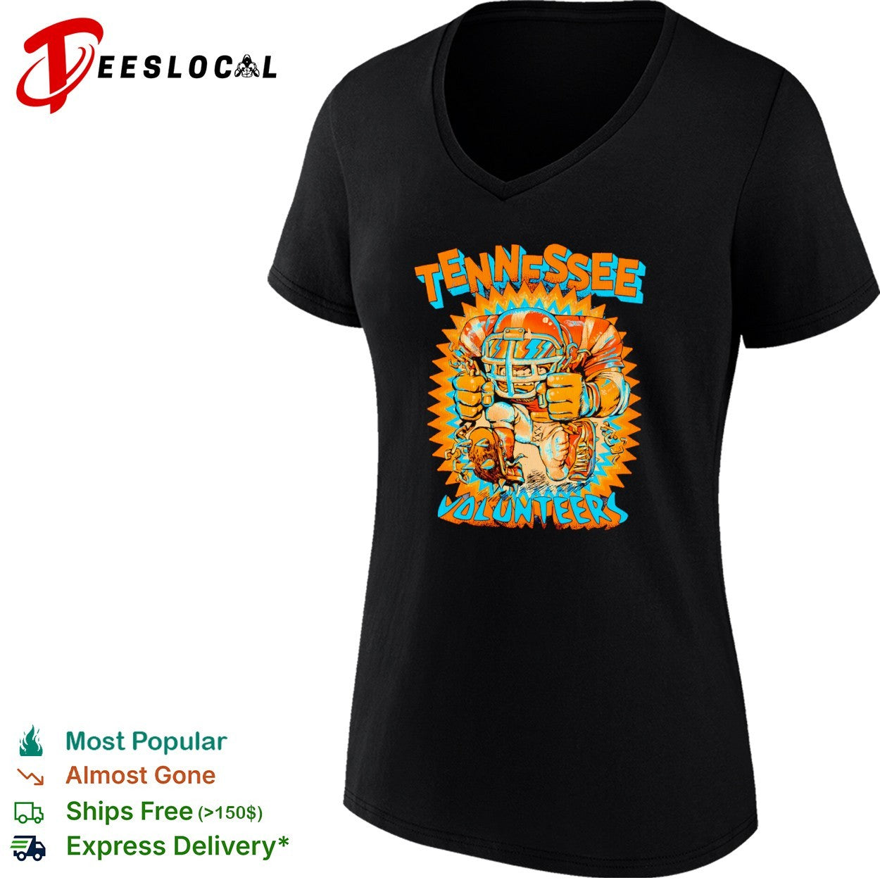 Tennessee Volunteers football mascot logo shirt