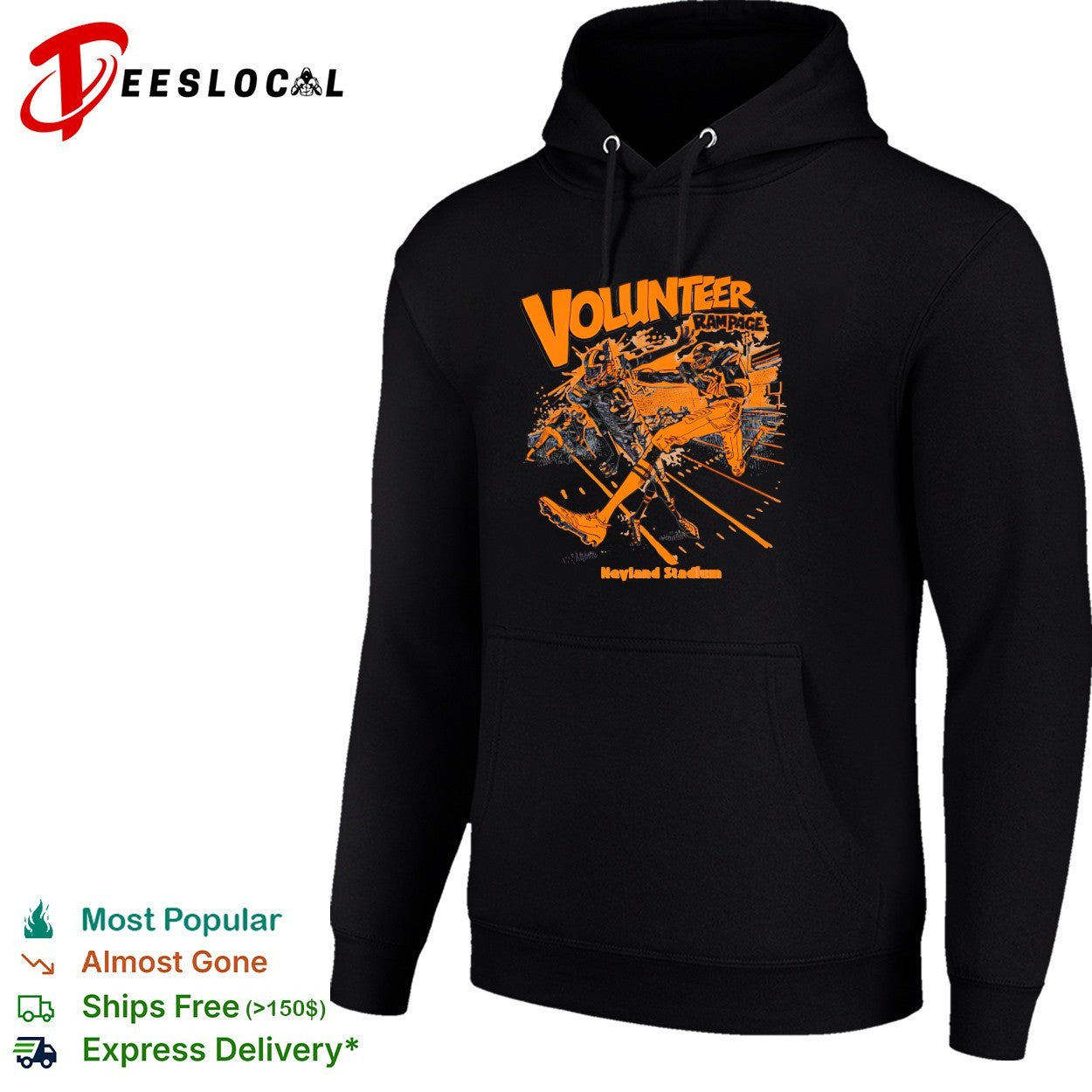 Tennessee Volunteers rampage Neyland Stadium shirt