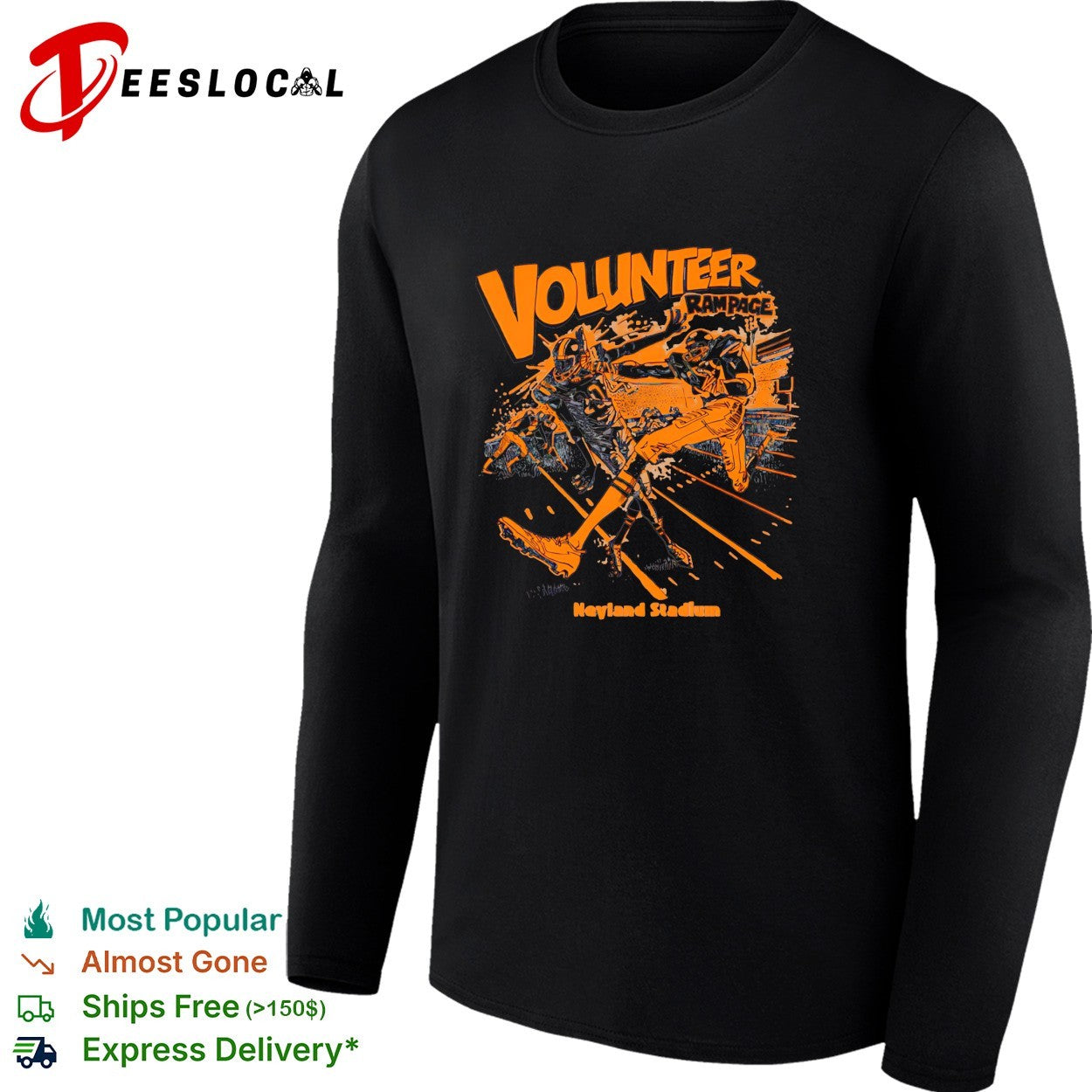 Tennessee Volunteers rampage Neyland Stadium shirt