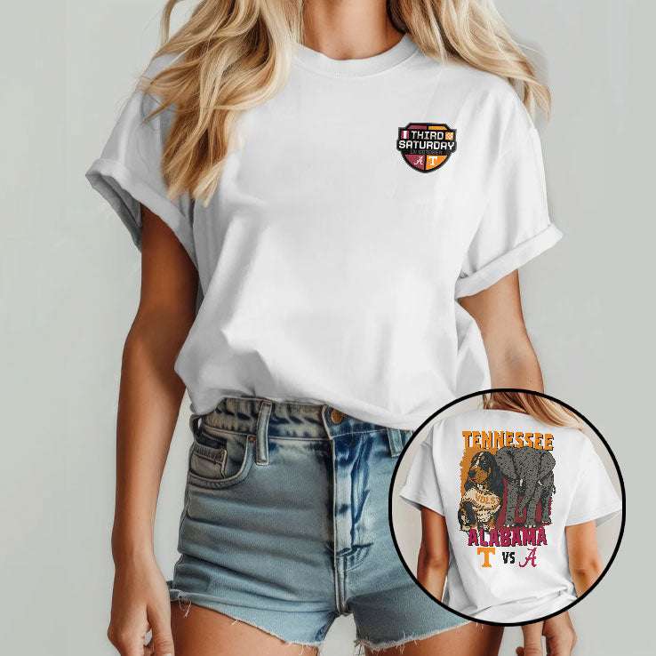 Tennessee Vs Alabama Third Saturday In October T Shirt