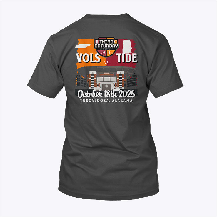 Tennessee Vs Alabama Third Saturday October 18th 2025 Shirt
