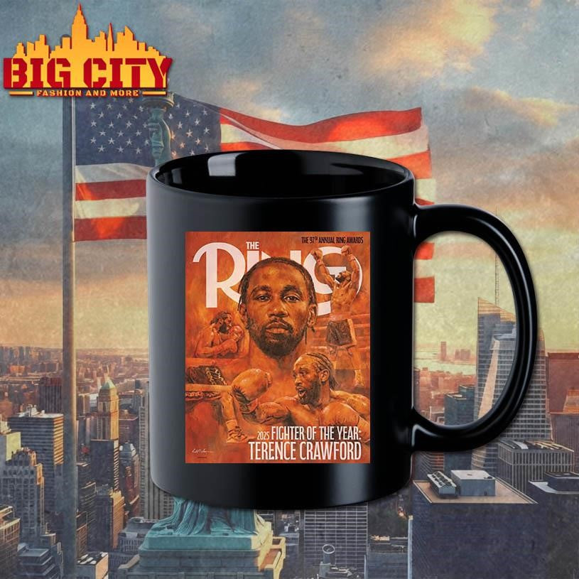 Terence Crawford 2025 Fighter Of The Year The Ring Magazine 97th Annual Ring Awards  Shirt