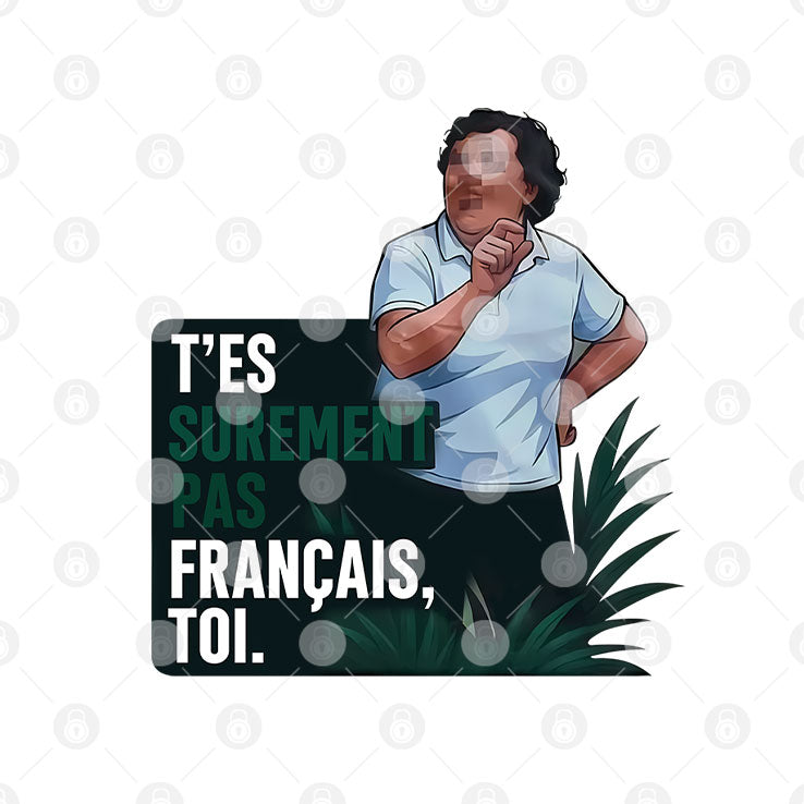 T’es Surement Pas Francais’ Toi T Shirt