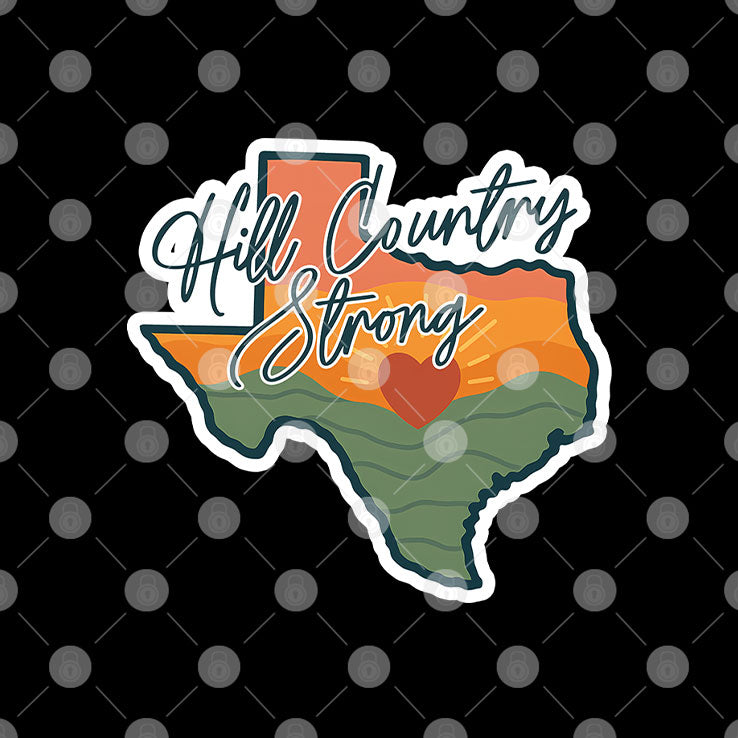 Texas Hill Country Strong T Shirt