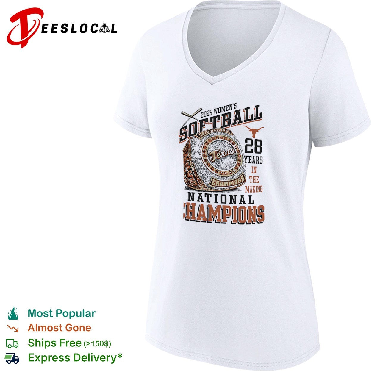 Texas Longhorns 2025 Softball National Champions 28 Years in the Making shirt