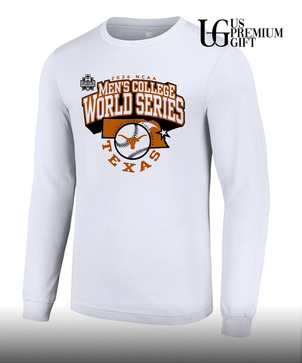 Texas Longhorns 2026 Baseball College World Series Bound T-shirt