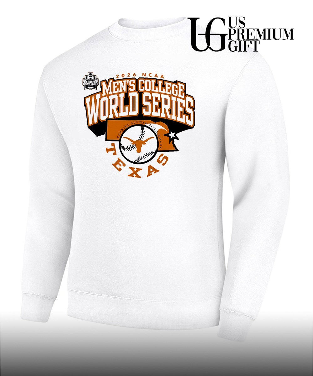 Texas Longhorns 2026 Baseball College World Series Bound T-shirt