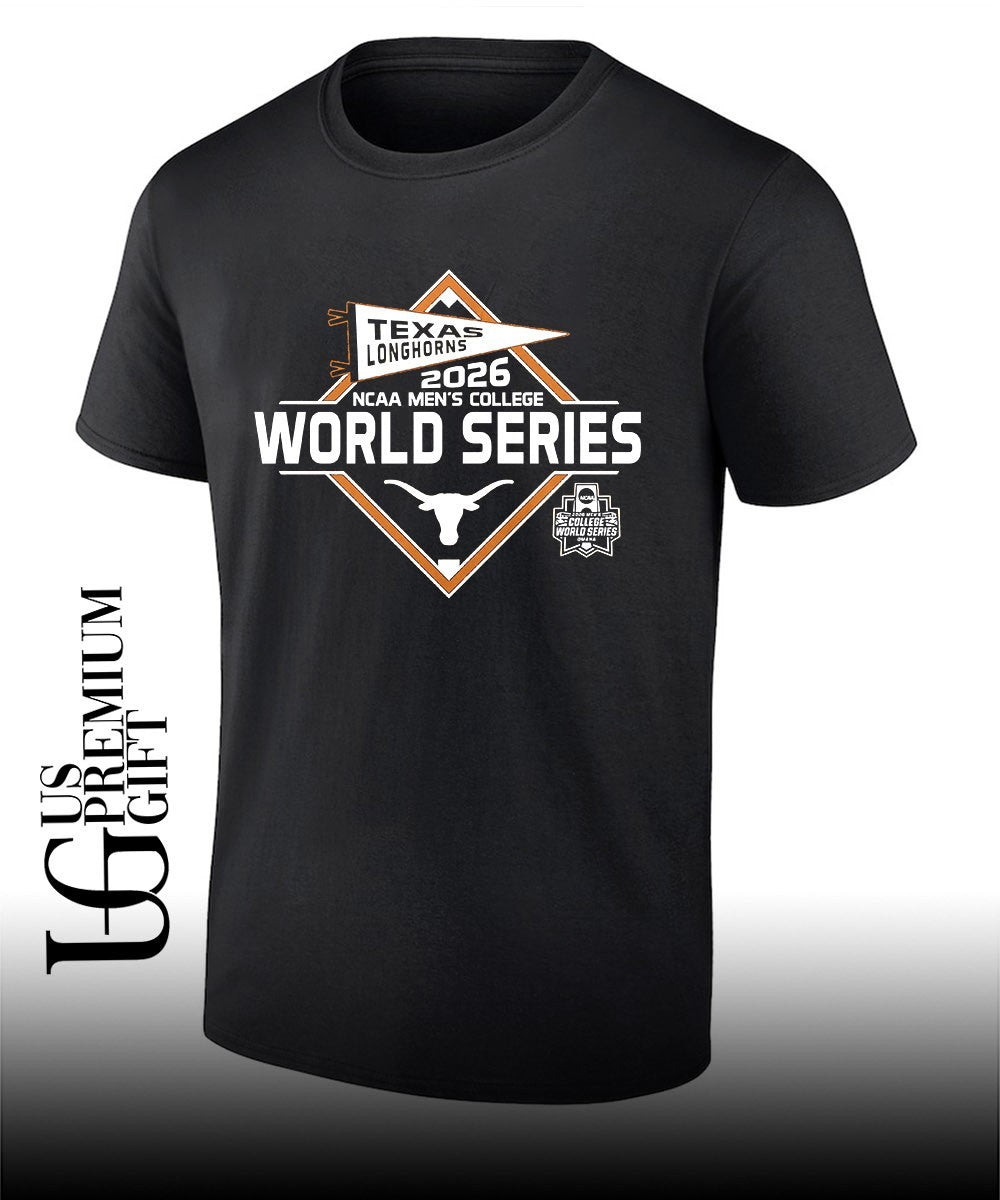 Texas Longhorns 2026 Baseball NCAA Men’s College World Series shirt