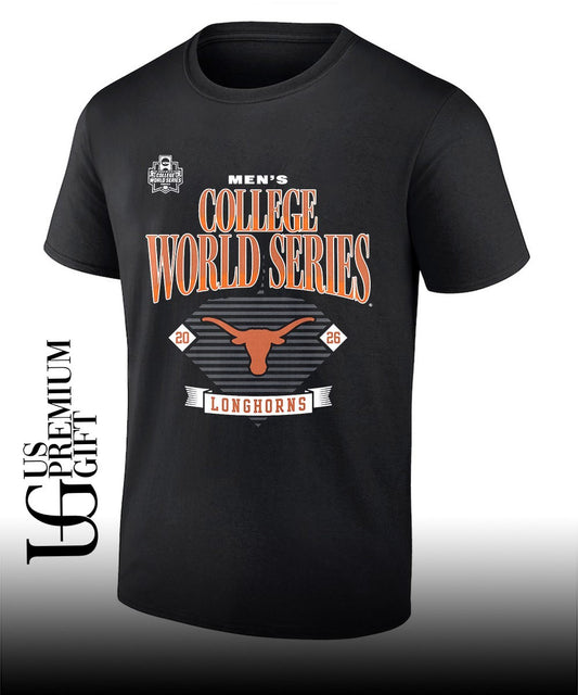 Texas Longhorns 2026 NCAA Baseball Men’s College World Series T-shirt