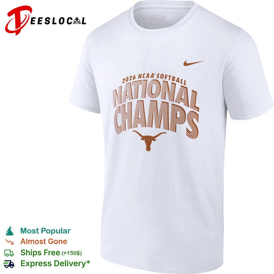 Texas Longhorns 2026 NCAA Softball National Champs shirt