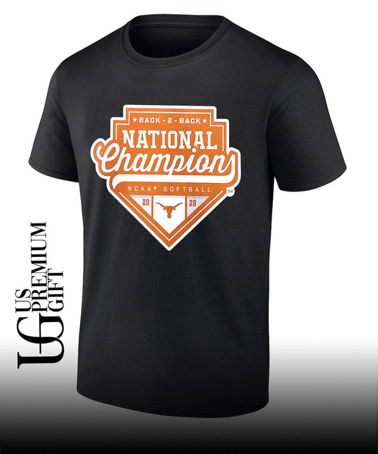 Texas Longhorns 2026 NCAA Softball Women’s College World Series Back-to-Back National Champions shirt