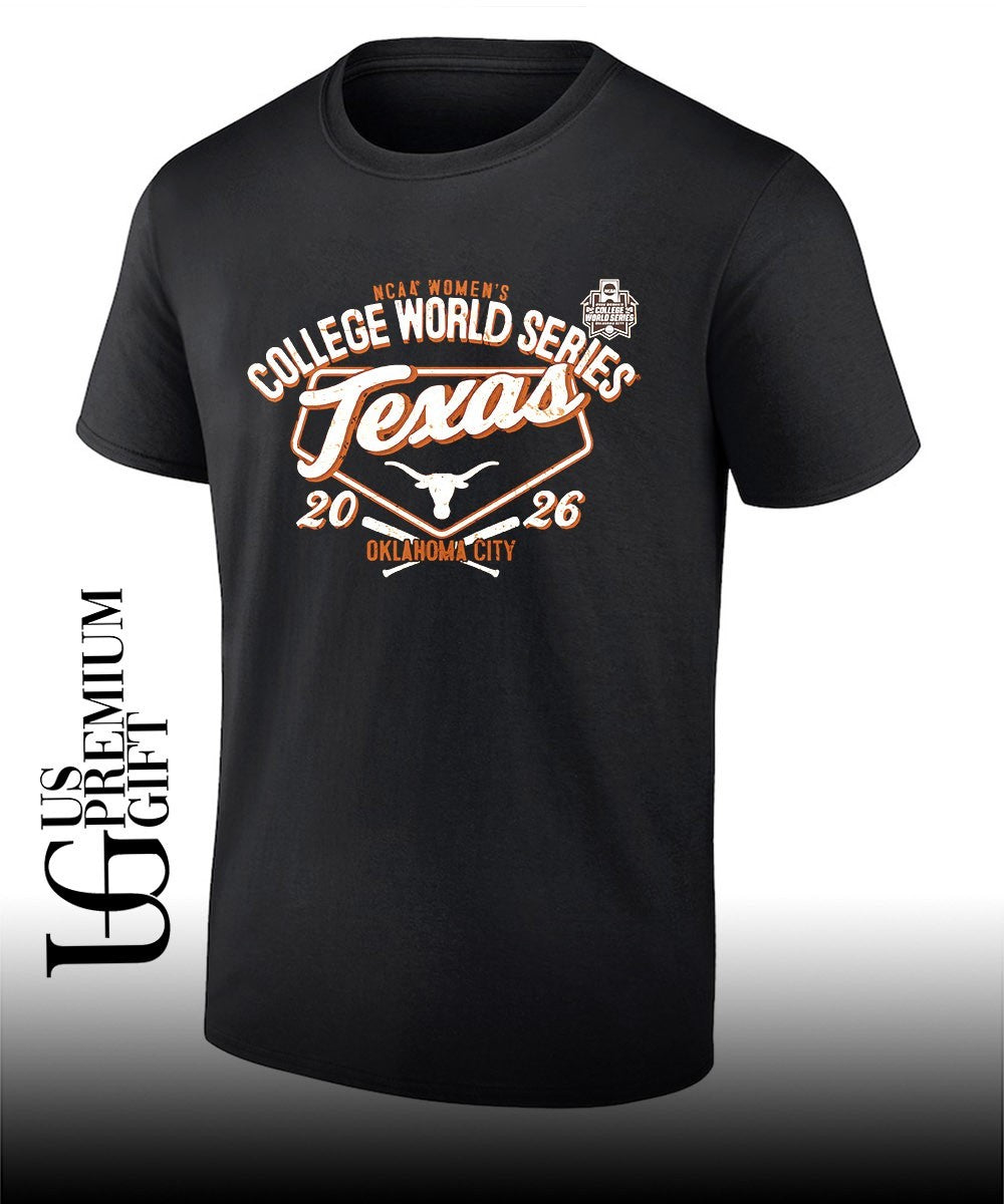 Texas Longhorns 2026 Softball NCAA Women’s College World Series Bound shirt
