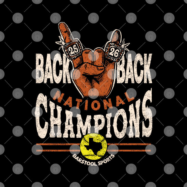 Texas Longhorns Back To Back Softball National Champions T Shirt