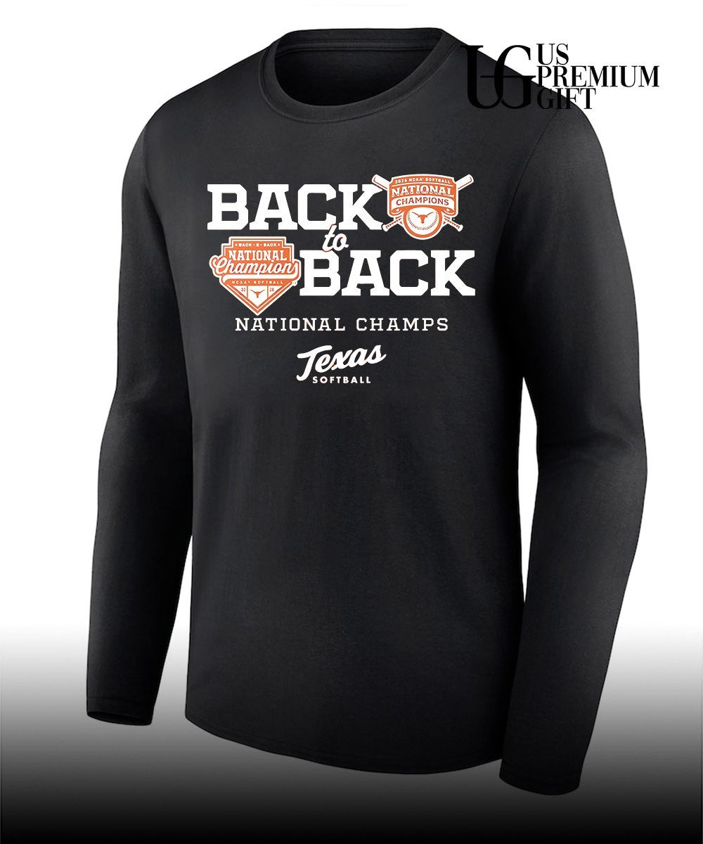 Texas Longhorns Softball Back-To-Back National Champions 2026 shirt