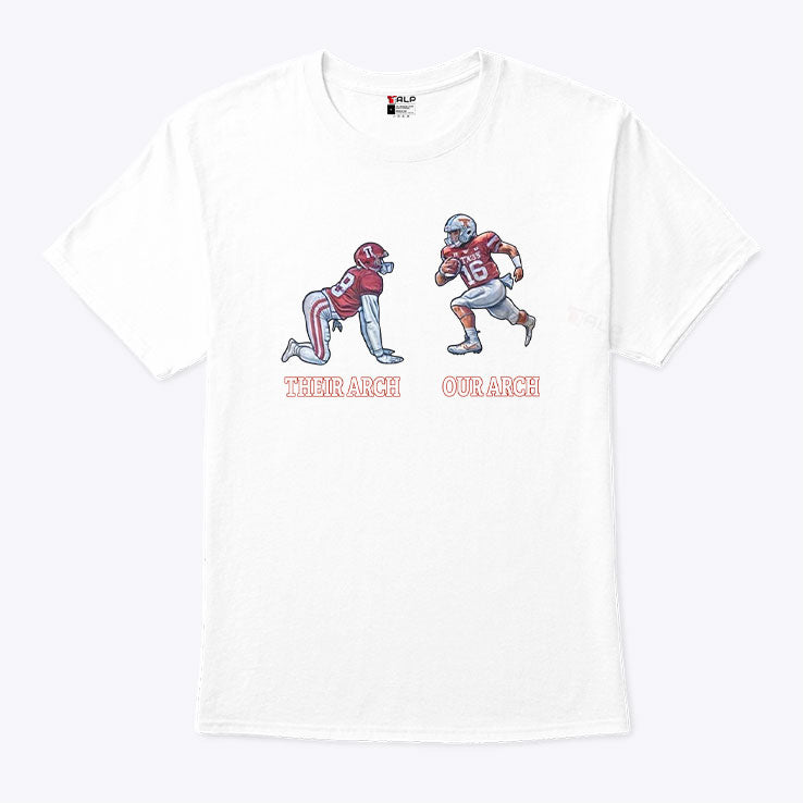 Texas Longhorns Vs Oklahoma Sooners Their Arch Our Arch T Shirt