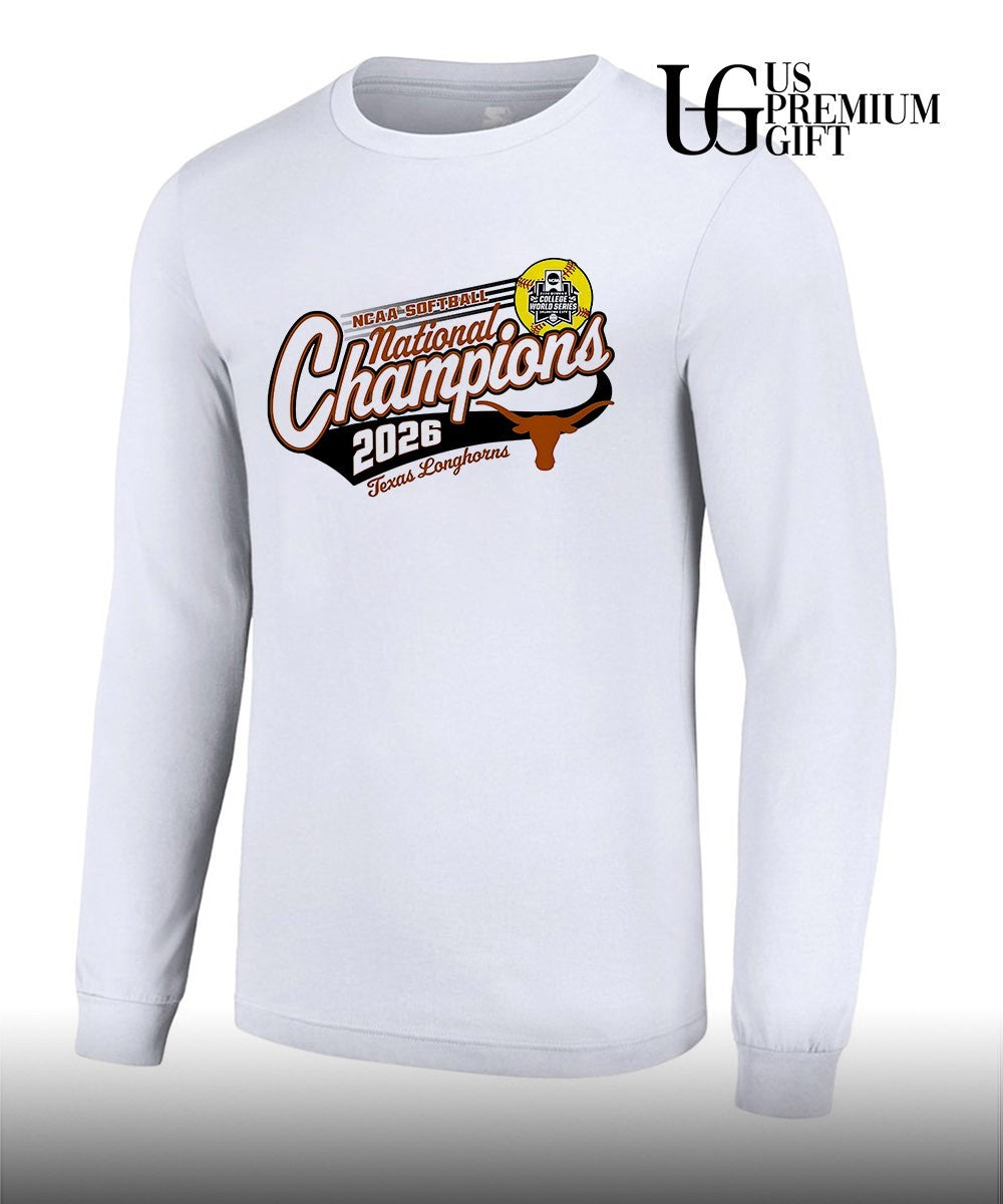 Texas Longhorns Women’s 2026 NCAA Softball National Champions shirt