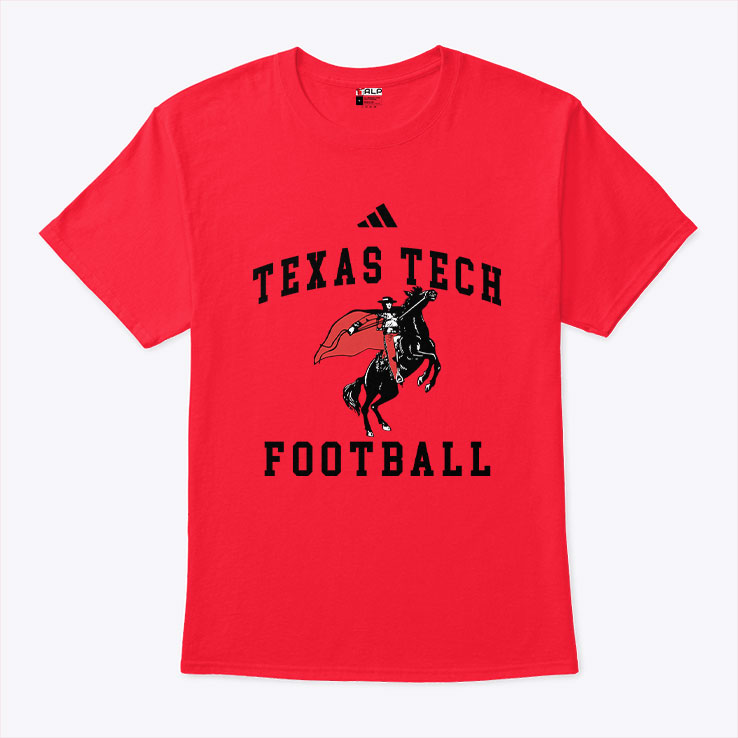 Texas Tech Football Masked Rider T Shirt