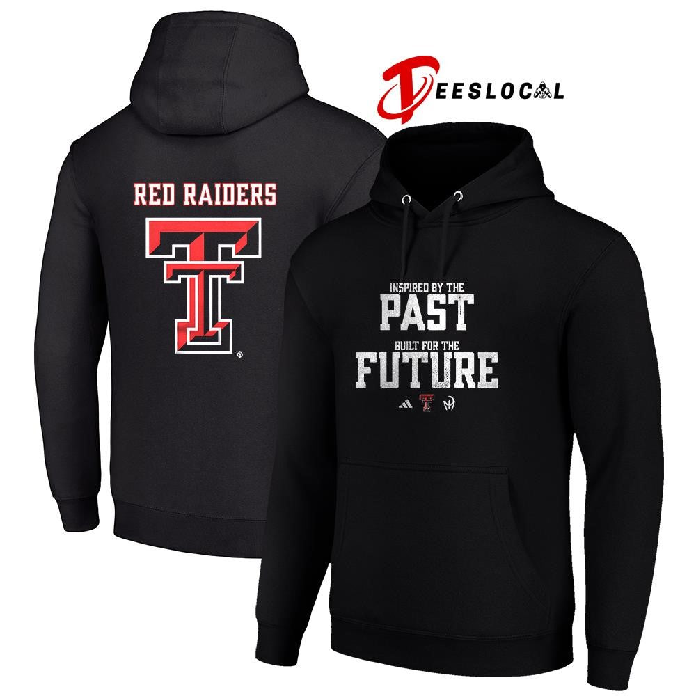 Texas Tech Red Raiders inspired by the past built for the future logo shirt