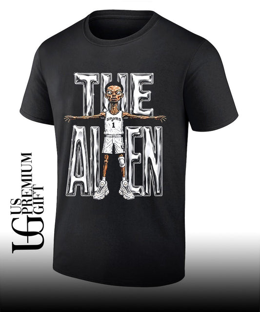 The Alien Victor Wembanyama San Antonio Spurs NBA 2026 shirt