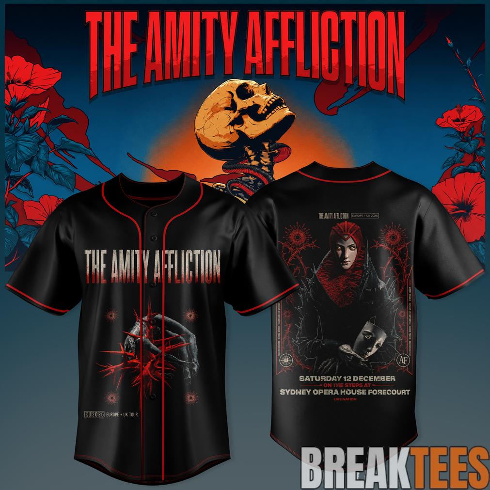 The Amity Affliction Legacy Special Baseball Jersey