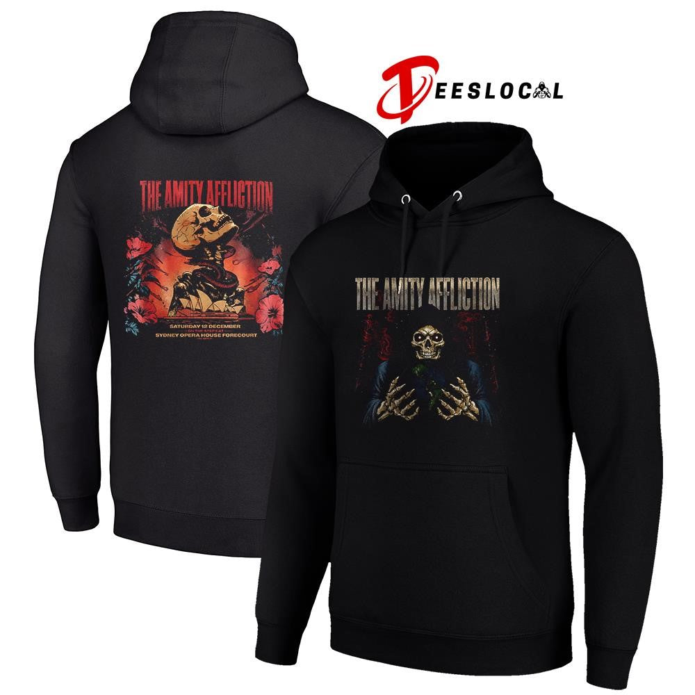 The Amity affliction Sydney Opera House forecourt graphic shirt