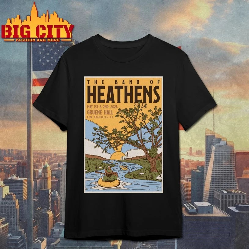 The Band Of Heathens New Braunfels TX 5.1-5.2.2026 Poster T-shirt