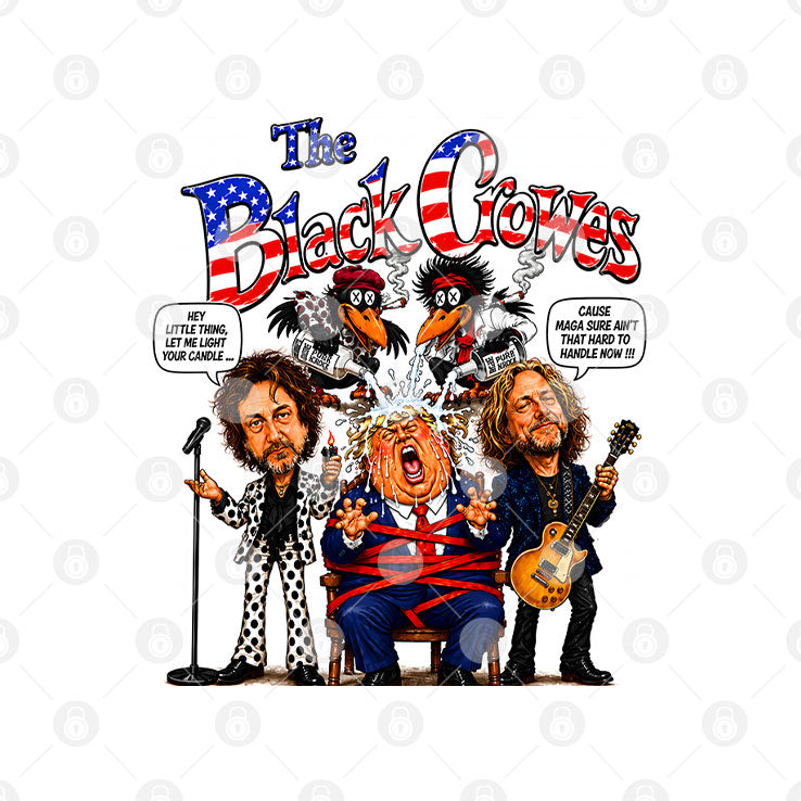 The Black Crowes Dump On Trump Shirt