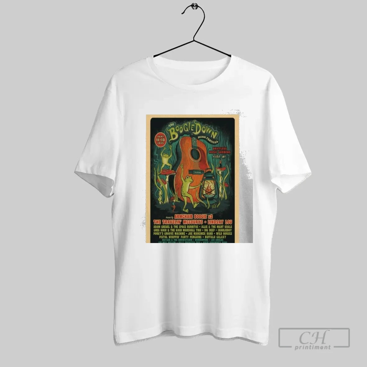 The Boogiedown Music Festival 2025 Driftless Yuba Wisconsin September 11 13 2025 - clothing by TeeHivey.com