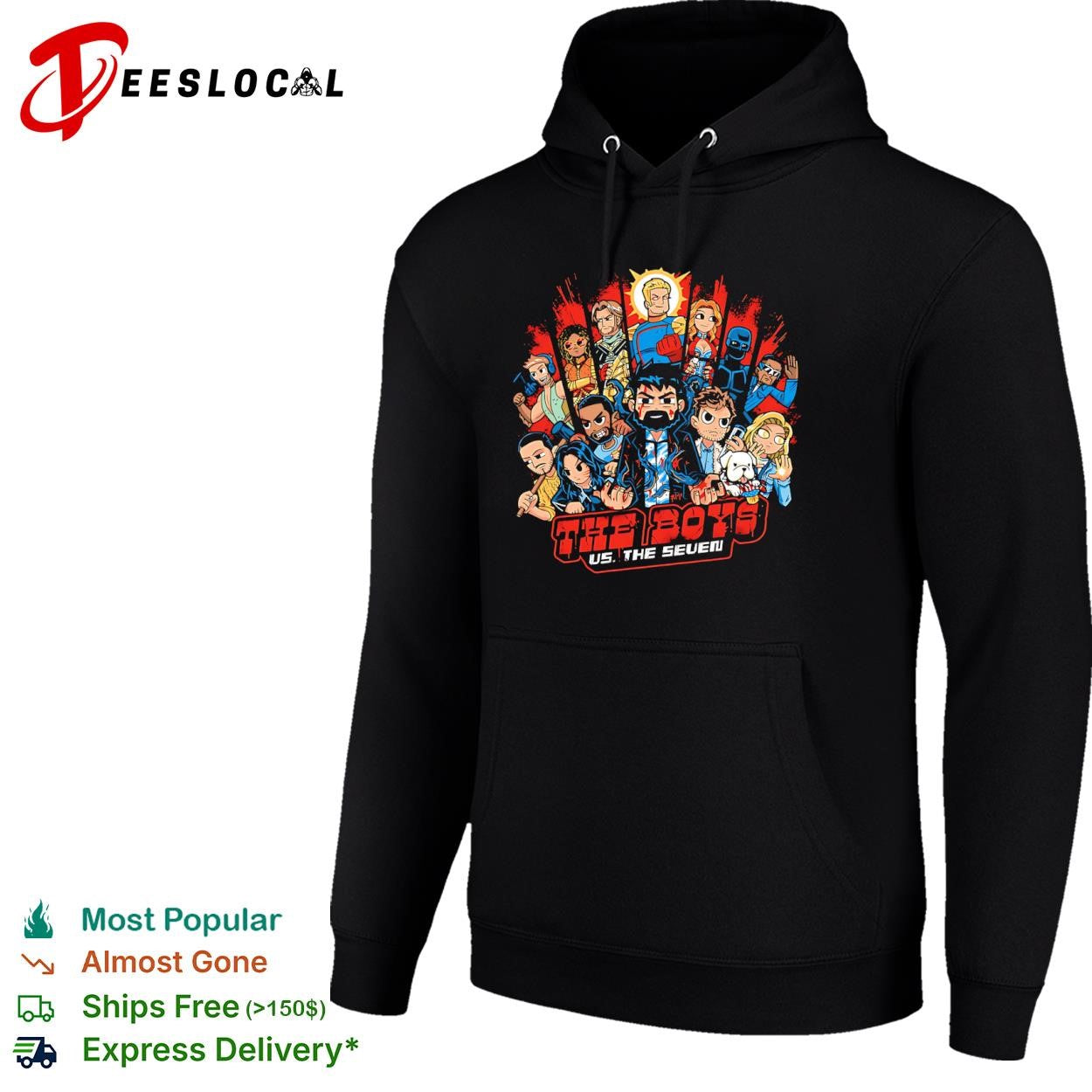 The Boys style of Scott Pilgrim vs The World shirt