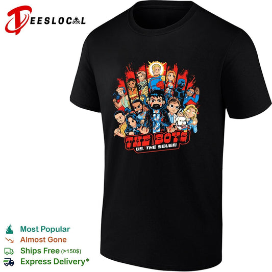 The Boys style of Scott Pilgrim vs The World shirt