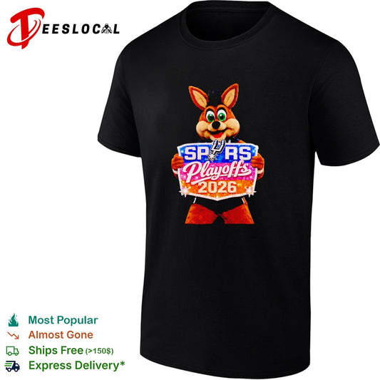 The Coyote San Antonio Spurs Playoffs 2026 shirt