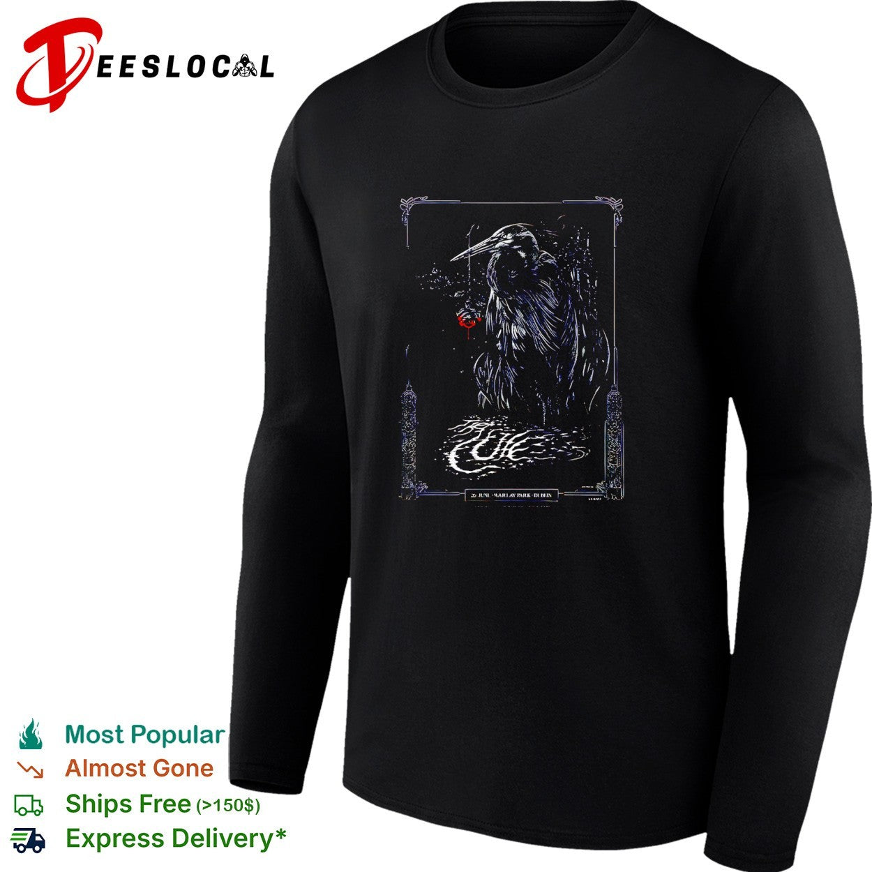 The Cure Dublin Ireland 2026 At Marlay Park On 26 June 2026 shirt