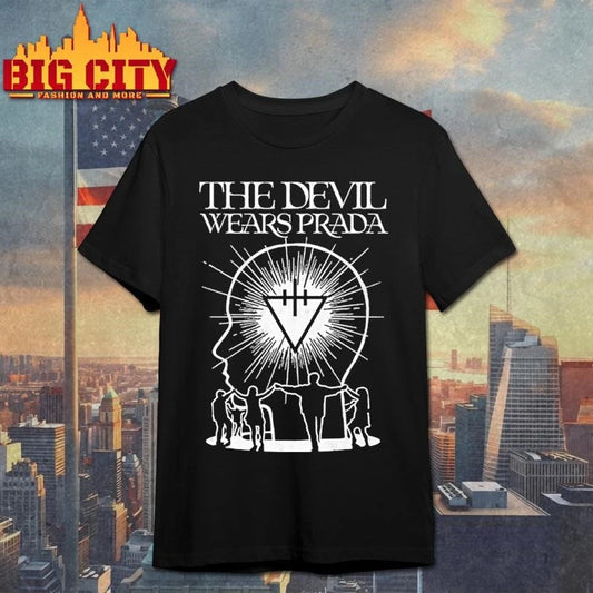 The Devil Wears Prada Dance Black Graphic Artwork Shirt