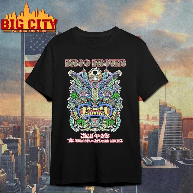 The Disco Biscuits Atlantic City New Jersey 2026 Venue Poster Shirt