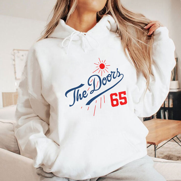 The Doors Summer Baseball 65 Los Angeles Dodgers T Shirt