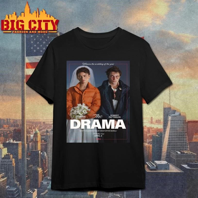 The Drama Movie 2026 Witness The Wedding Of The Year In Theaters On April 3 2026 Poster Shirt