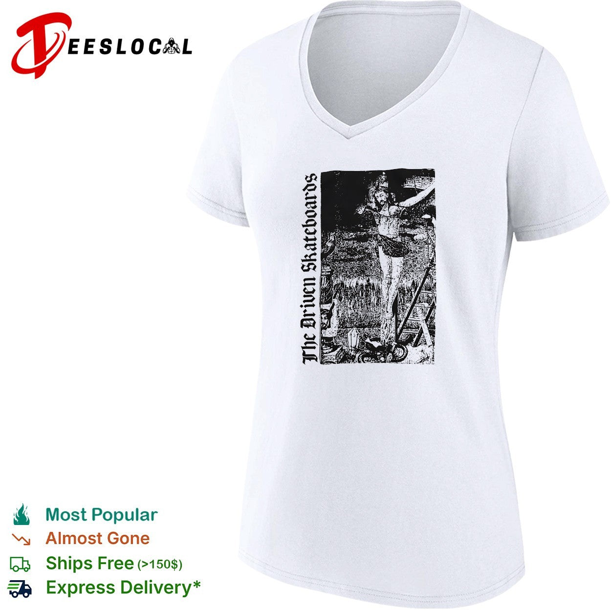The Driven Skateboards shirt