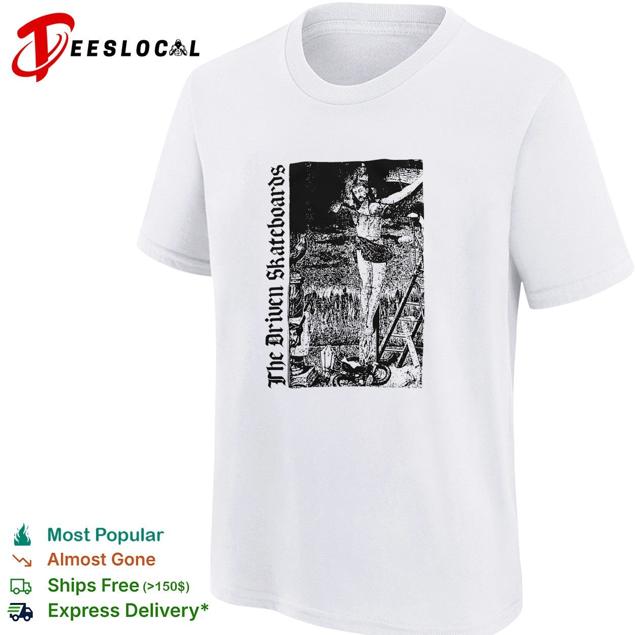 The Driven Skateboards shirt
