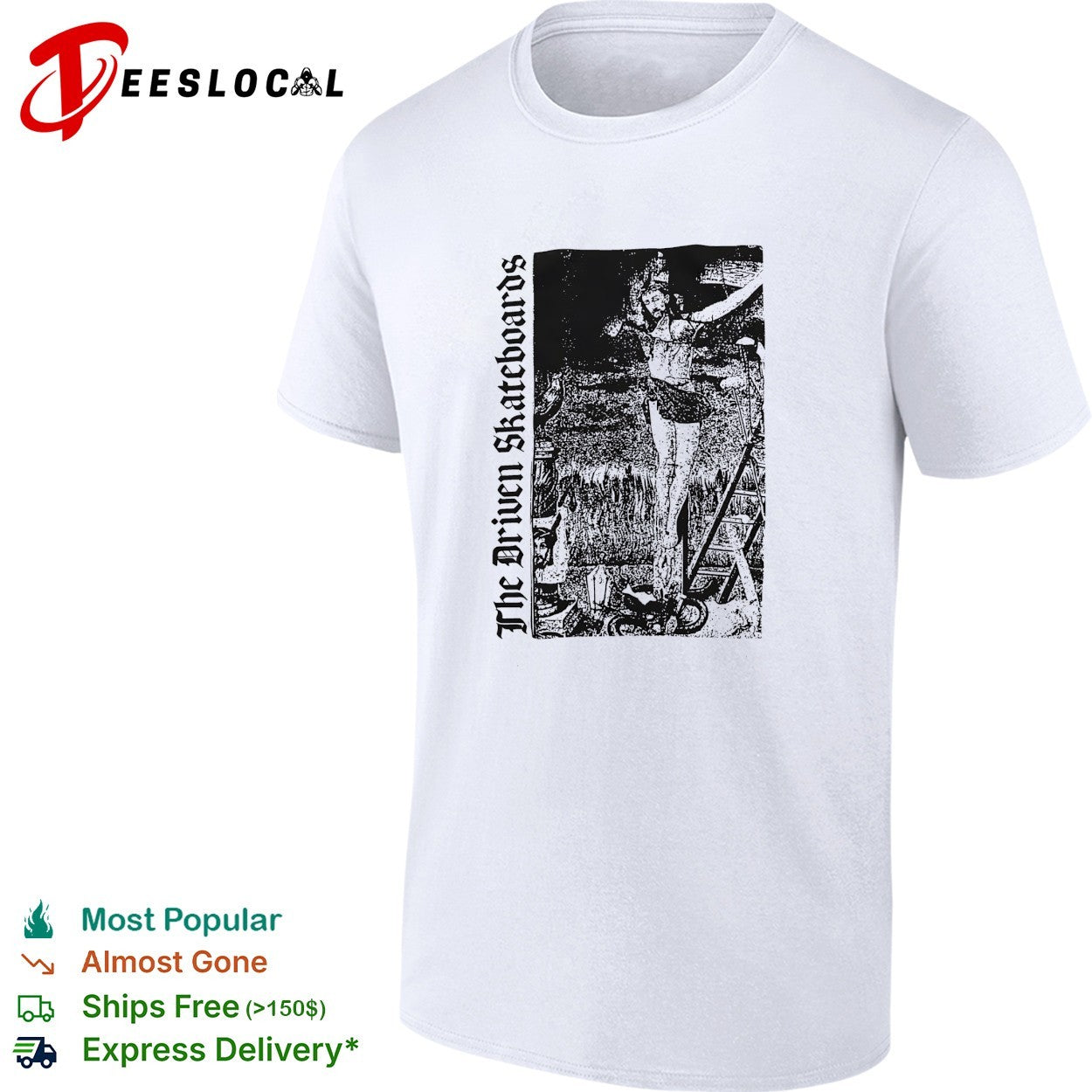 The Driven Skateboards shirt