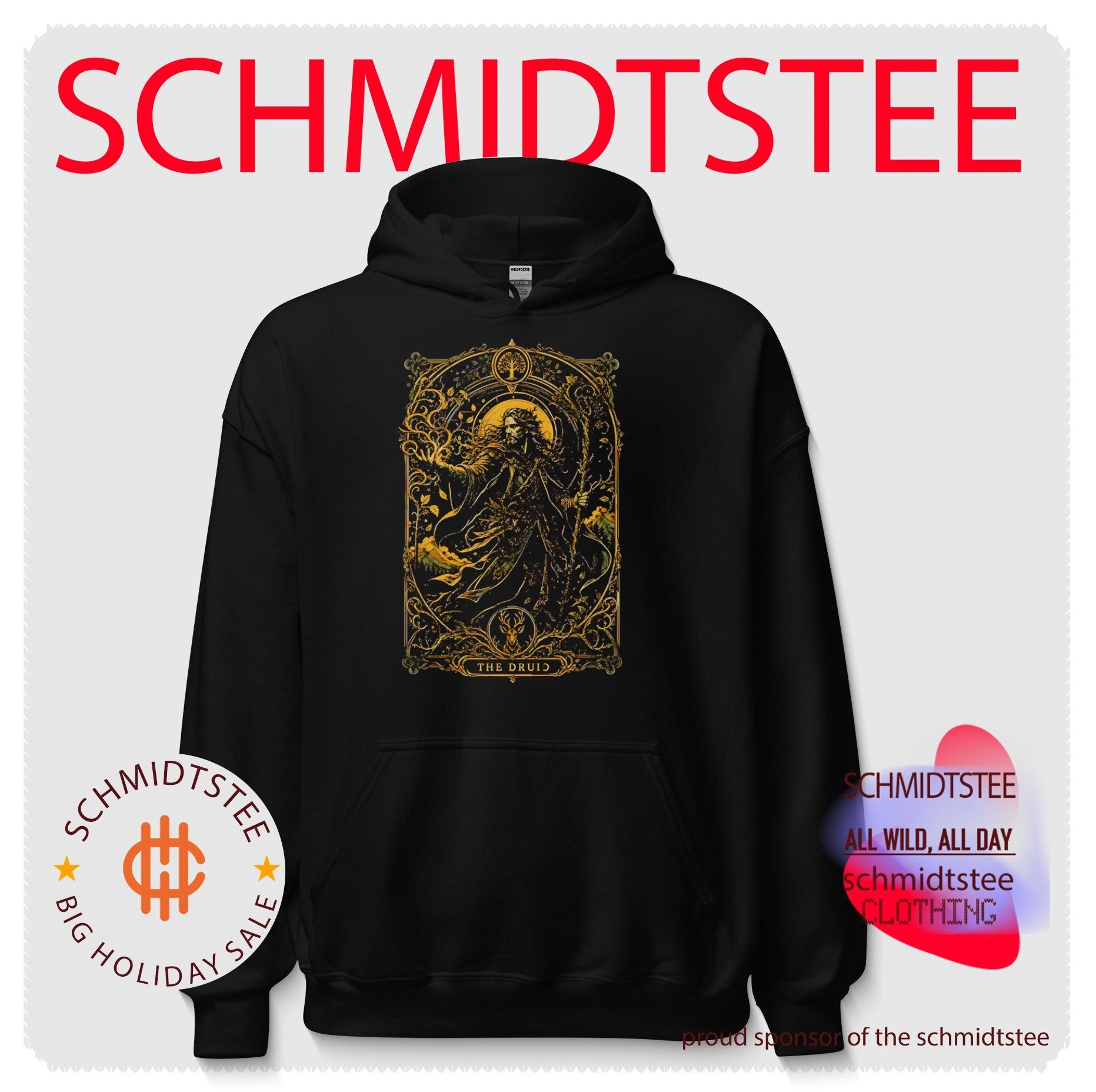 The Druid Fantasy Forest Magic Celtic Art shirt