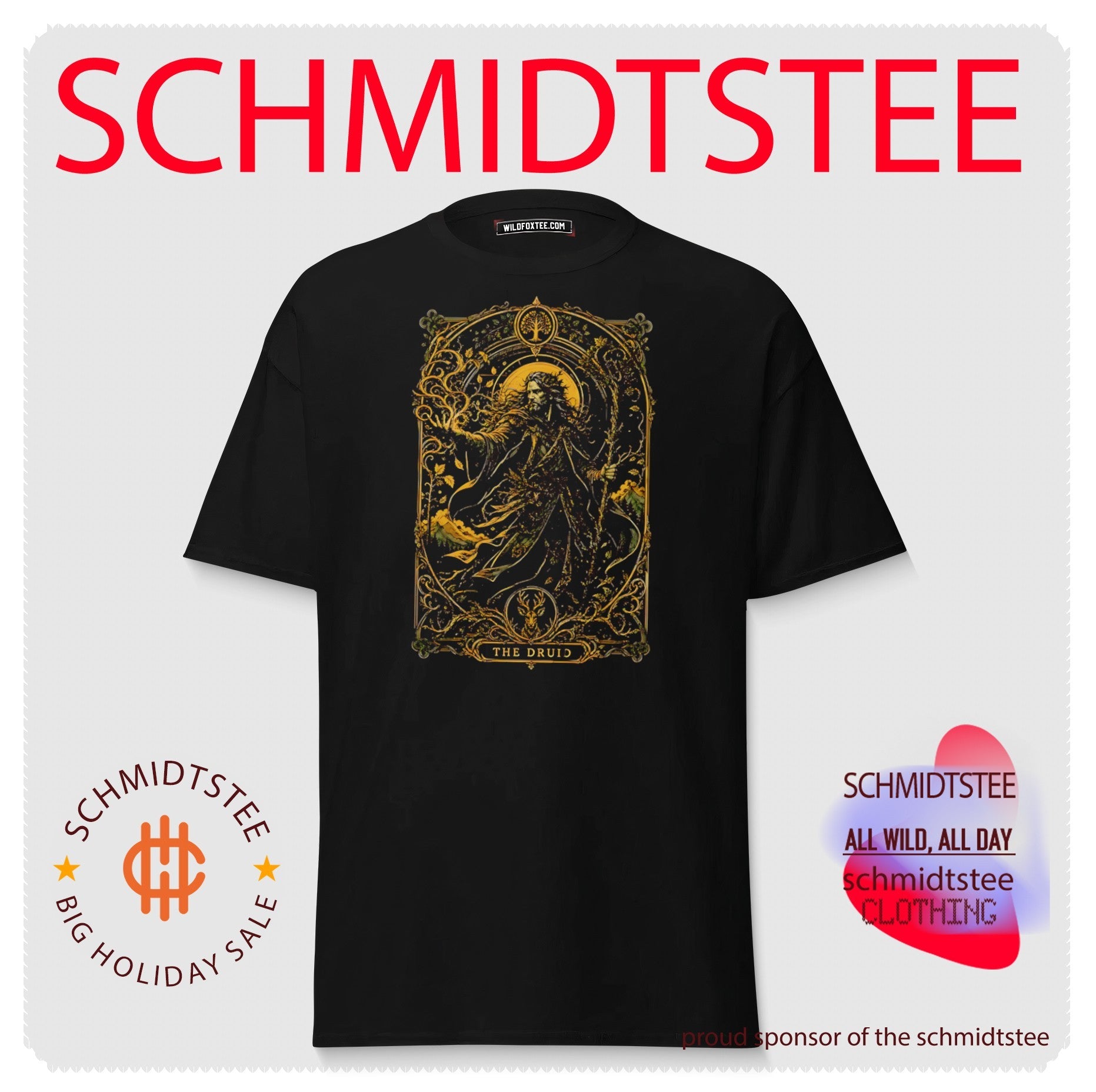 The Druid Fantasy Forest Magic Celtic Art shirt