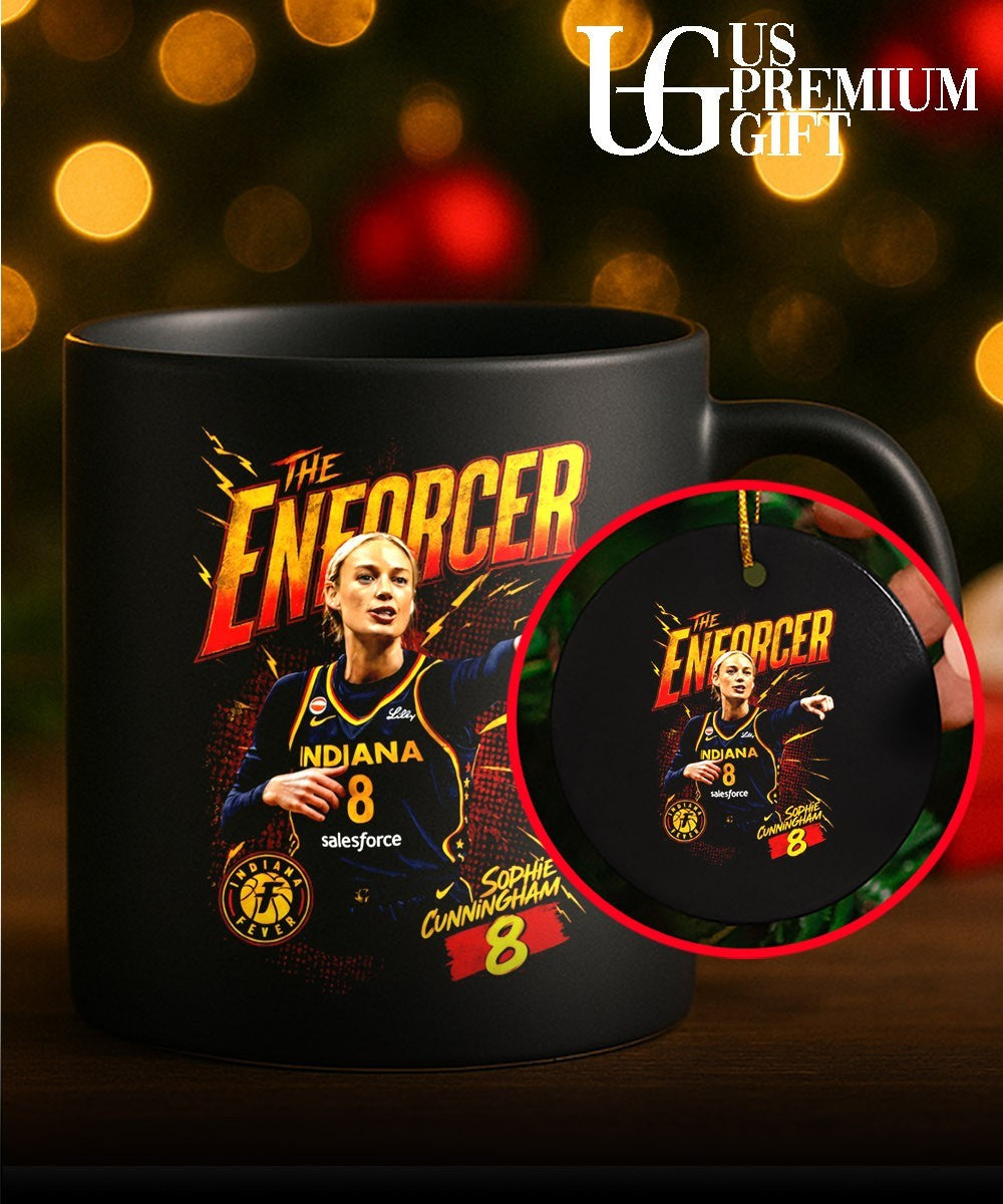 The Enforcer Sophie Cunningham pointing Indiana Fever WNBA shirt