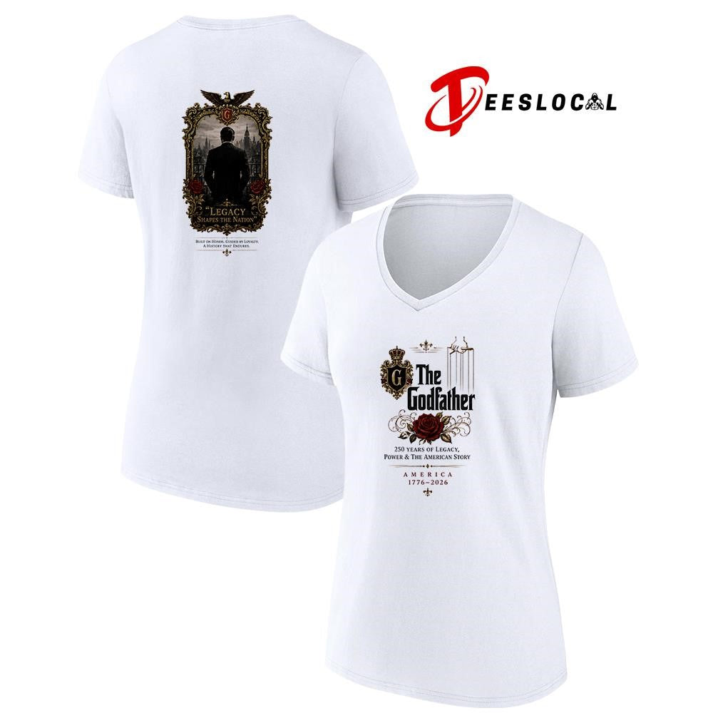 The Godfather 250 years of legacy power and the American story shapes the nation graphic shirt